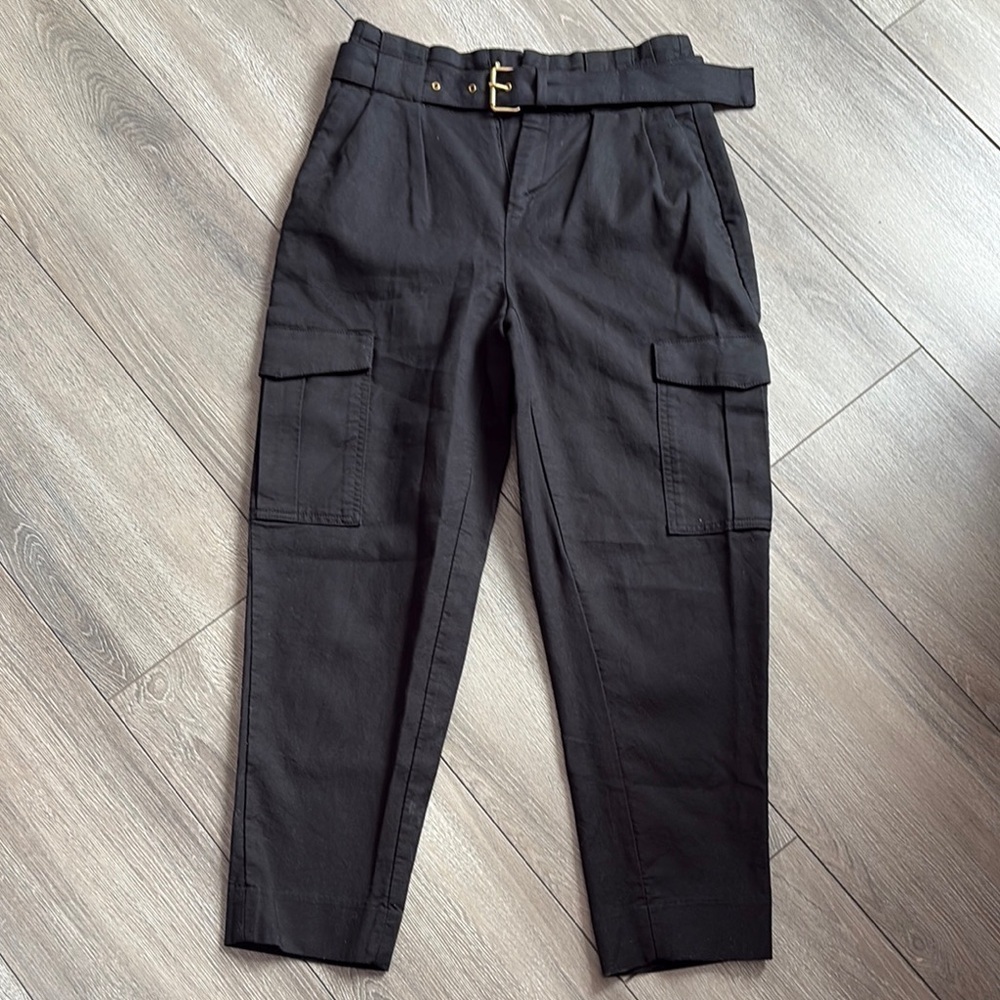 Banana Republic Black Straight Leg Pants with Timeless Design
